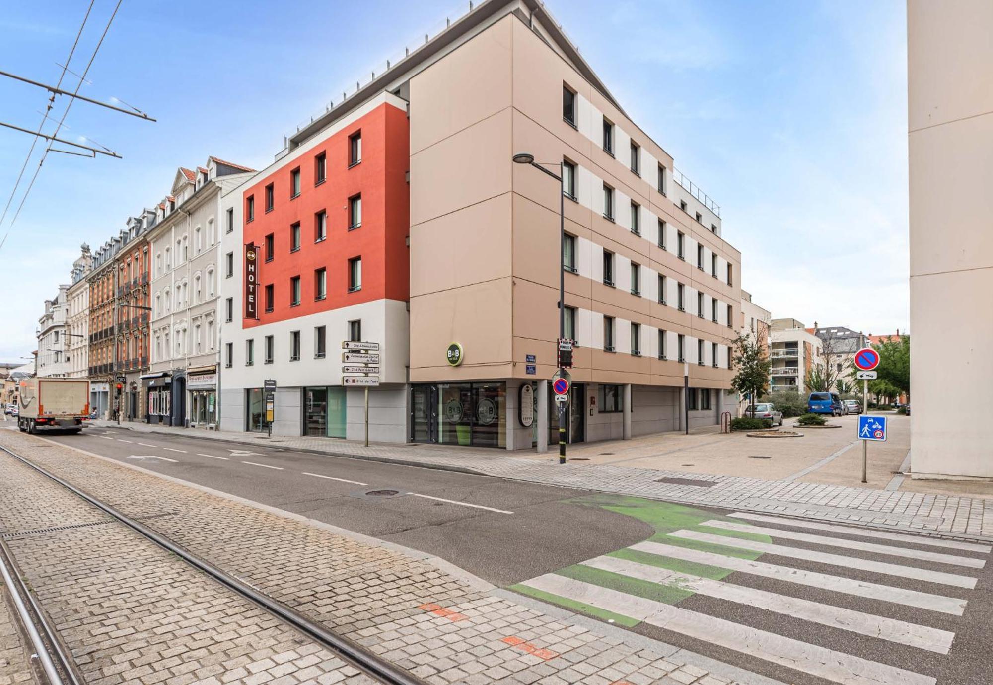 B&B Hotel Mulhouse Centre Bagian luar foto