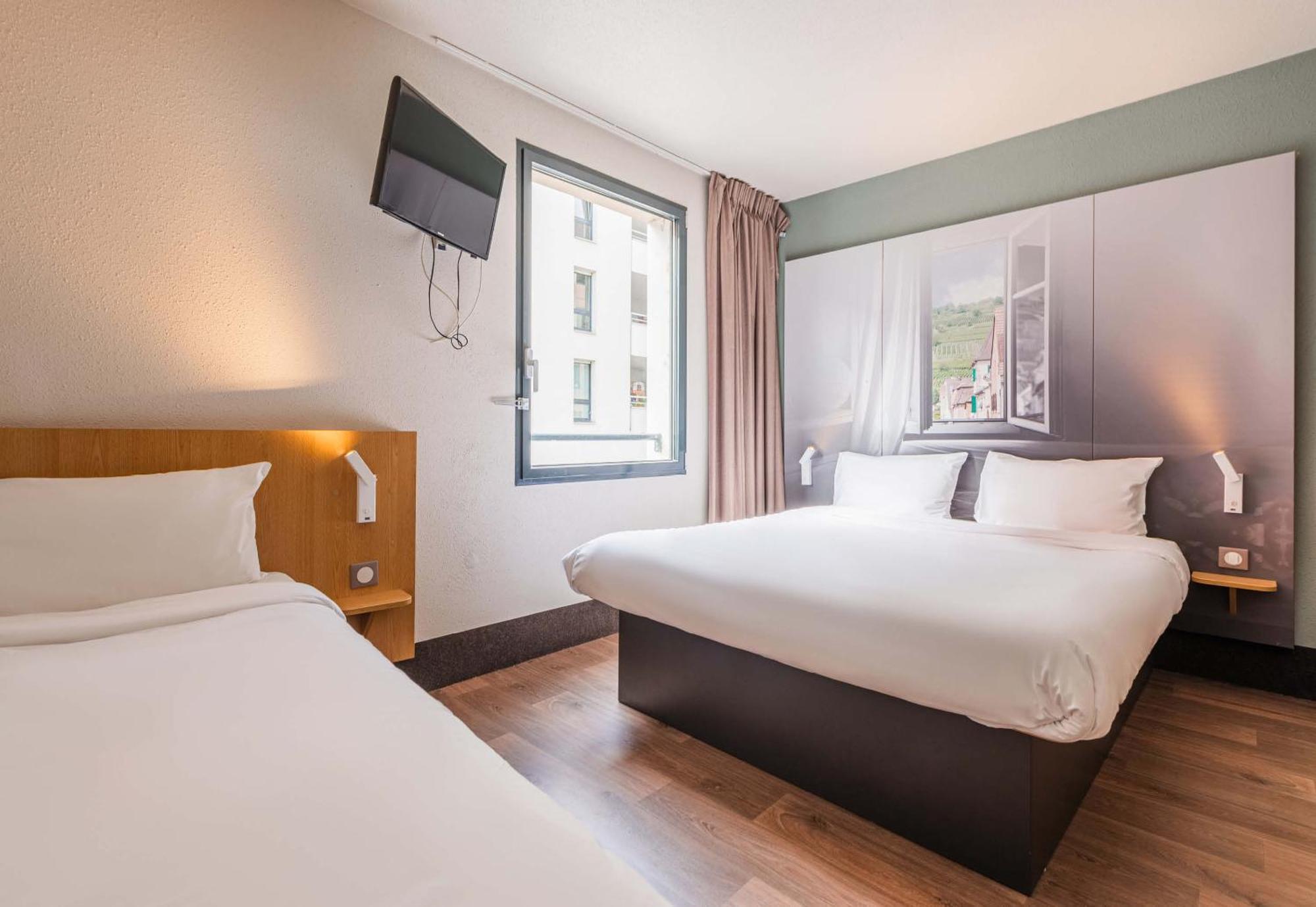B&B Hotel Mulhouse Centre Bagian luar foto