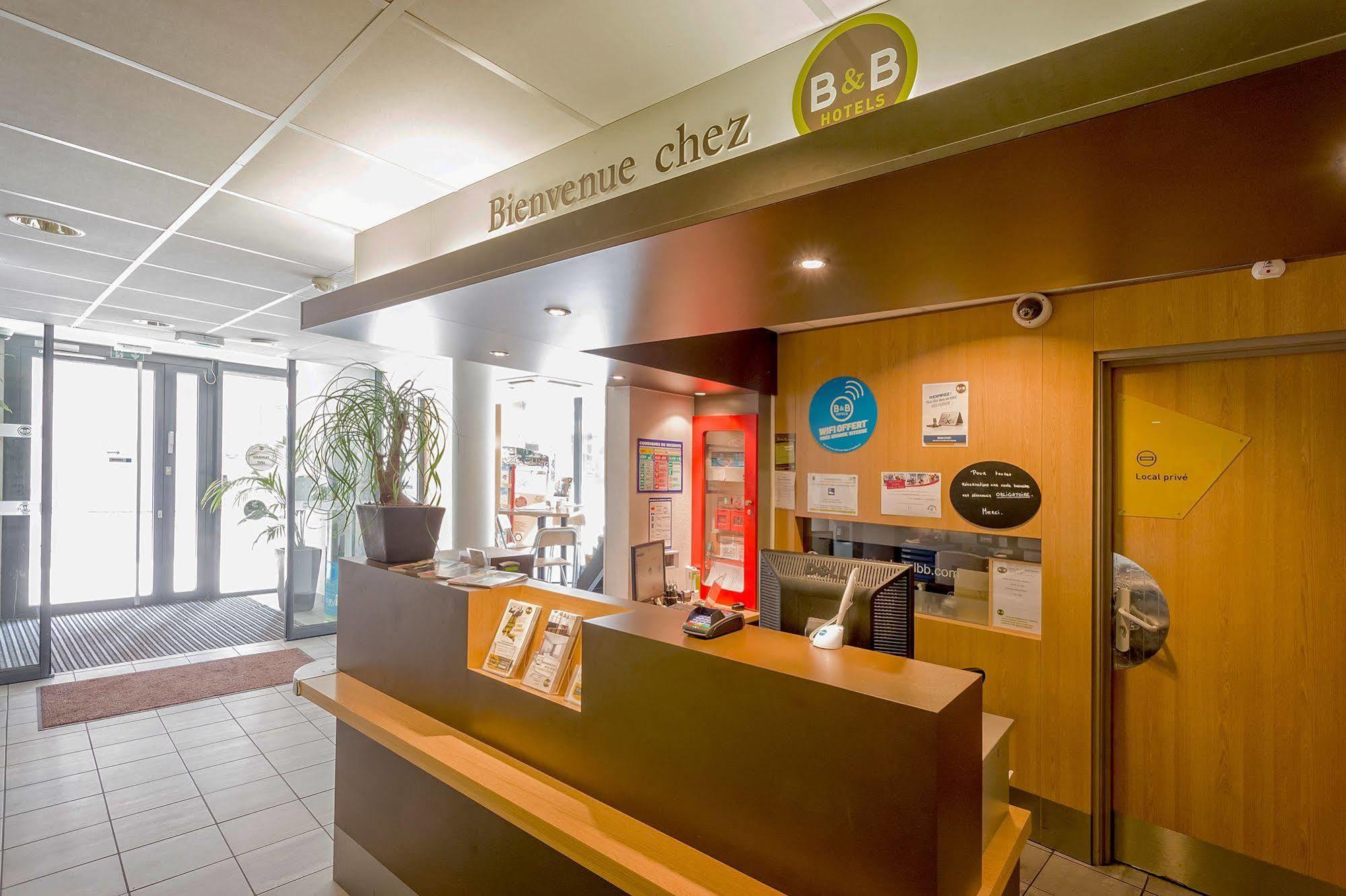 B&B Hotel Mulhouse Centre Bagian luar foto