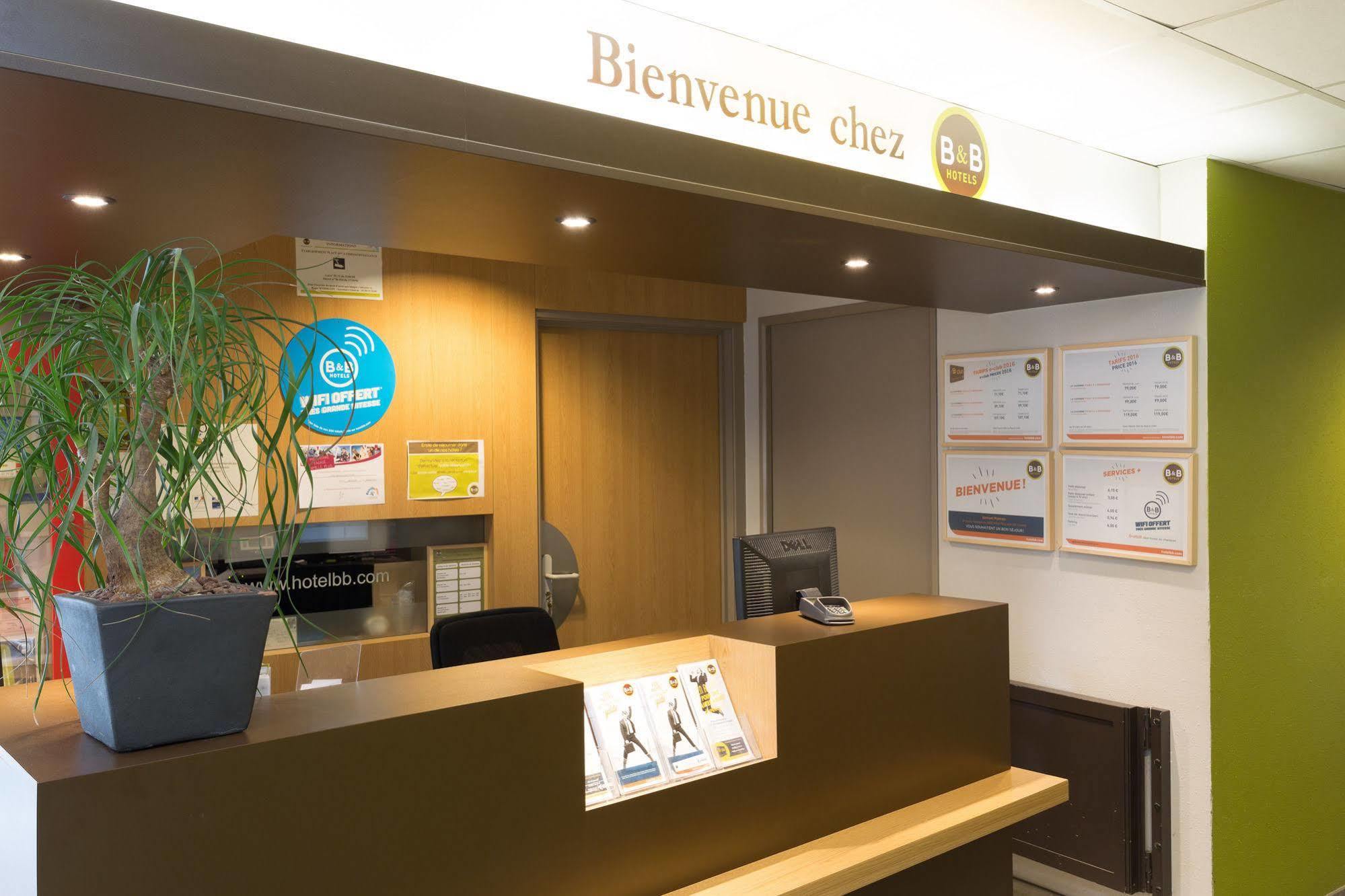 B&B Hotel Mulhouse Centre Bagian luar foto